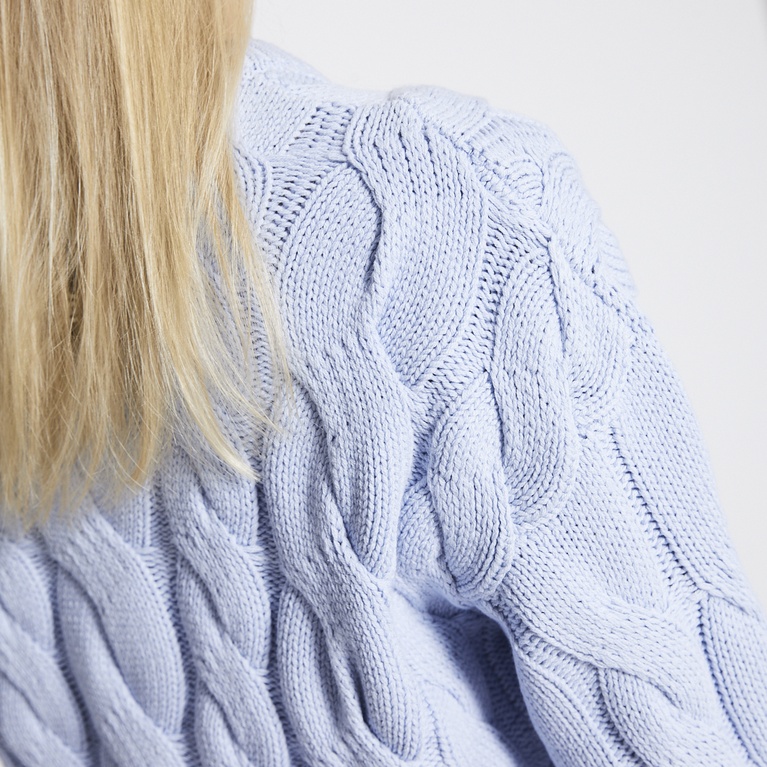Cable knit cardigan "Viveka"
